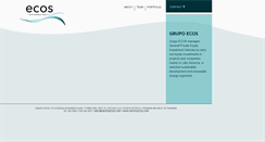 Desktop Screenshot of grupoecos.com